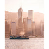 Elaine Li - Street Photography Art of Hong Kong star ferry at sunset - Fine Art Print