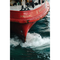 Jeremy Cheung - Photography Art of Hong Kong Star Ferry boat by rambler15 - Fine Art Print