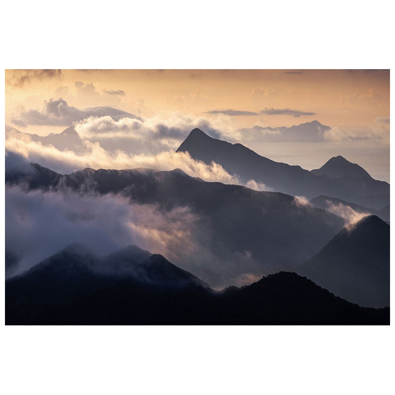 Kelvin Yuen - Nature Landscape Photography Art of Hong Kong mountain in the clouds - Fine Art Print